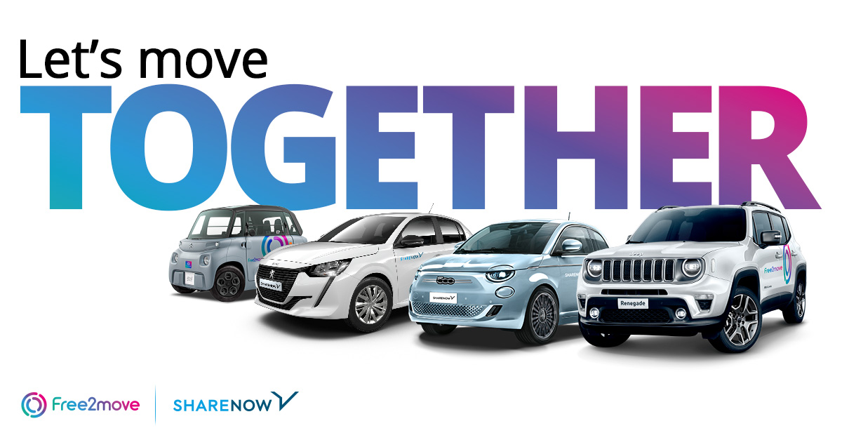 StellantisFR's tweet photo. #StellantisDareForward 2030 : @Free2move devient un leader mondial de la #mobilité avec l'acquisition de @ShareNow_global ➡️ https://t.co/tdz9vhwkmZ #ShareTheMove https://t.co/vLzhCqF4BU
