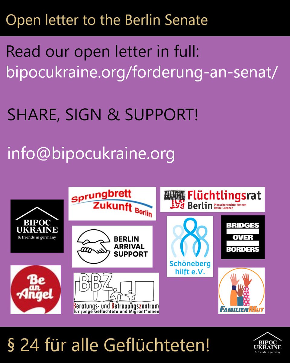 BIPoC Ukraine & Friends in Germany tweet media