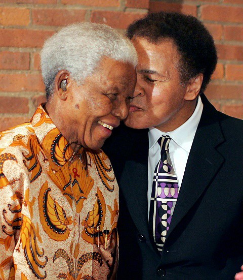 'What I will remember most about Mr. Mandela is that he was a man whose heart, soul & spirit could not be contained or restrained by racial & economic injustices, metal bars or the burden of hate and revenge. He taught us forgiveness on a grand scale.' - Muhammad Ali #MandelaDay