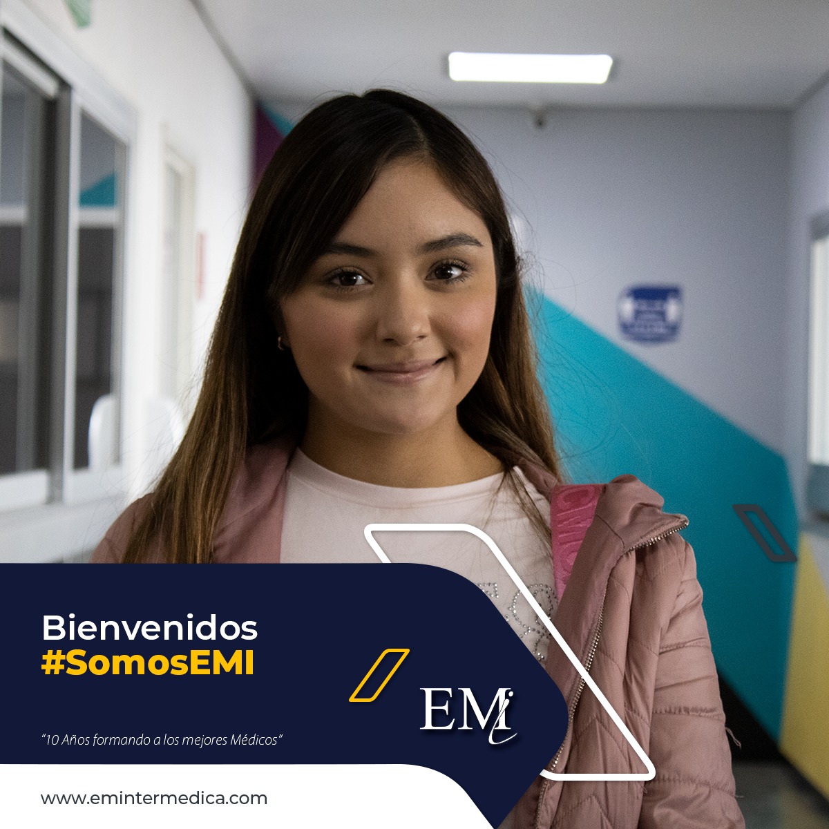EMIntermedica's tweet photo. Seguimos dando la bienvenida a la nueva generación de médicos de excelencia. Les deseamos el mejor de los éxitos. #SomosEMI #10AñosFormandoMédicosdeExcelencia https://t.co/7Kv2JwcwlK
