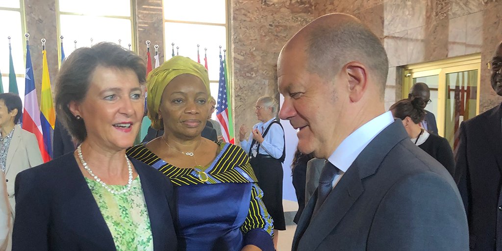 Die nächste #Weltklimakonferenz #COP27 ist in rund 100 Tagen, die Vorbereitungen in Berlin laufen auf Hochtouren. Wir wollen eng zusammenarbeiten, auch bei der Bewältigung der #Energiekrise. 
@Bundeskanzler Olaf Scholz
➡️uvek.admin.ch/uvek/de/home/u…