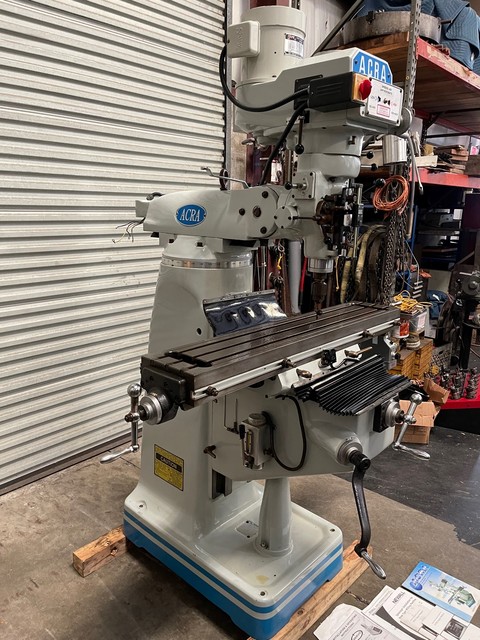 Machinetoolcomm's tweet photo. Used Milling Machines For Sale - ACRA # AM2V VERTICAL MILLING MACHINE &amp; NEWAL DRO 2011’ #GMT-3054 https://t.co/t58OU8Xk8x
#kneemill #dromill #millingmachine #acramill #metalcutting #newaldro #machining #machineshop #usedmachinetools #imts https://t.co/VRW83njnRQ
