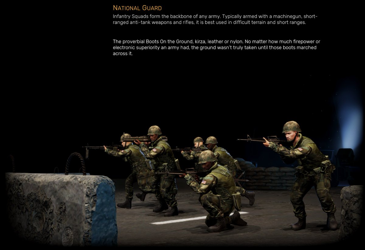 RegimentsRTS's tweet image. A small bite to make waiting for the main dish a little more palatable.
Check out the updated Regipedia, where small dioramas will now tie units into the narrative context of the game.

#soonTM #microprose #pcgaming #gamedev #madewithunity