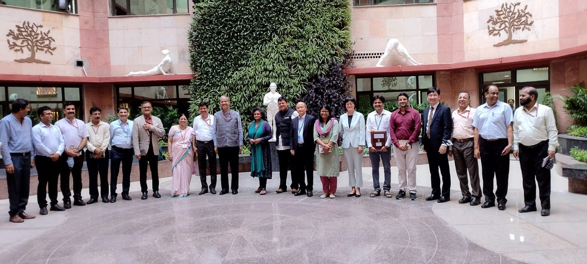 A delegation from WHO GCTM led by Dr Shyama Kuruvilla is on visit to India from 18th to 22nd of July 2022. It held the first technical meeting of WHO GCTM today in Delhi and visited Ministry of Ayush also. @WHO #Ayush #WHO