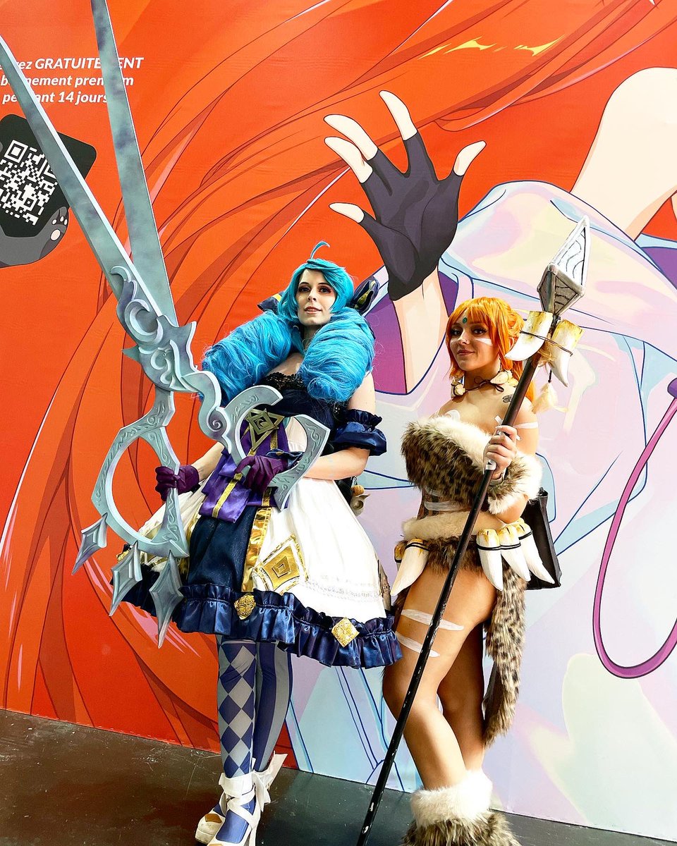 jdbk_'s tweet photo. Les meilleurs cosplays League of Legends de la Japan Expo ! #JapanExpo2022  @LoL_France @lollatam @RiotSupportFR @RiotGamesFrance https://t.co/SH17zO38xq