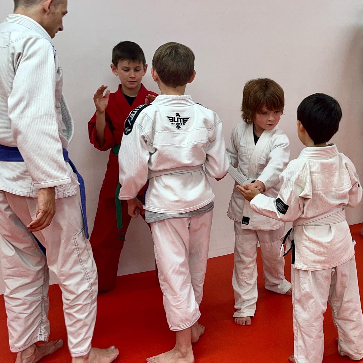 Little Ninjas in training, every Tuesday & Thursday at 5 pm and Saturdays at 11 am. Now accepting new students, ages 5-14. Verdevalleybjj.com #bjj #jiujitsu #jiujitsuforkids