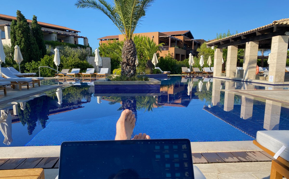 It's been a surreal week... #workingFromHome #dontTellDavidBrear