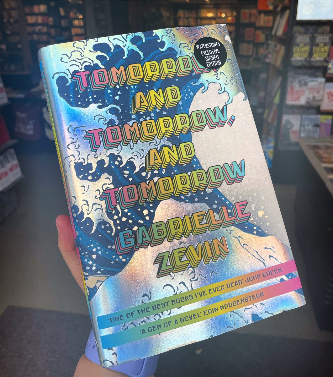 There is a reason why every bookseller is raving about this book. For the last two days this book has had me in its grip and refused to let me go. I was enthralled and devastated when it finished. This book will surprise you and defy any expectation you could have. Love it!