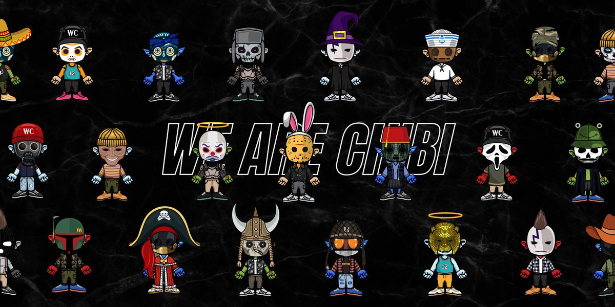 #WeAreChibi is now live!!! 
Built-in hard work and patience as this project have been through a lot.  Manually created and patched all the pieces to create 5000 pieces of Chibi. 
#NFTs for the people.