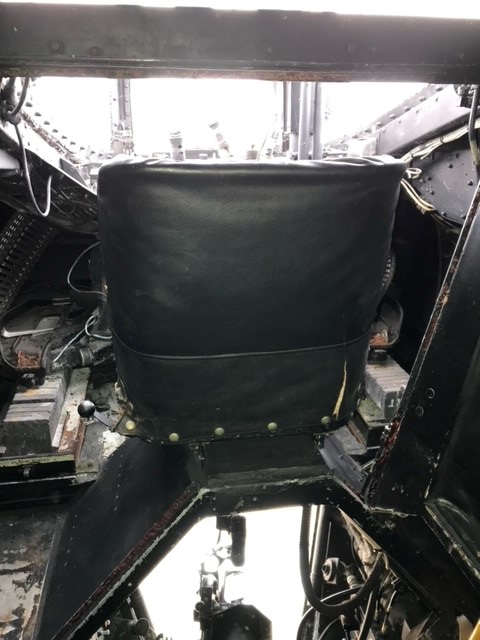 NewarkAirMus's tweet photo. 3 of 3: The seat is now refitted in the aircraft and is fully functional, rotating 360 deg and locking both in slide and swivel. #ShackletonWR977Repair
https://t.co/S18BHBdUrk
#65thAnnivWR977 https://t.co/pchNIi8vwz