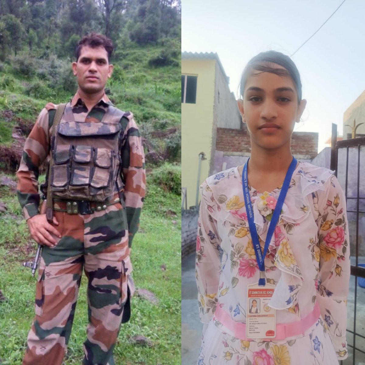 37VManhas's tweet photo. Join me in wishing happy birthday to Garima Choudhary on her birthday today. Her father

RIFLEMAN BABLOO SINGH
Sena Medal
18 JAT - 61 RR
#IndianArmy 

immortalized himself fighting terrorists in J&amp;K in 2016.
#HappyBirthday Garima...
Keep it in mind #FreedomisnotFree https://t.co/FRXYeHI2Lr