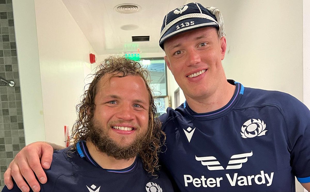 Great summer tour <a href="/Scotlandteam/">Scottish Rugby</a> 🏉 Congratulations roomie <a href="/ZanderFagerson/">Zander Fagerson</a> 50 🧢 Ollie and <a href="/GlenYoung1/">Chugga</a> on first of many 🙌