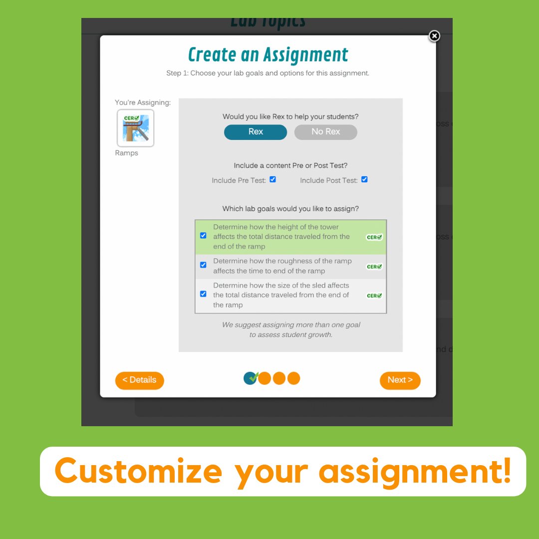InqIts's tweet photo. Did you know you can assign individual lab investigations so you can use each lab goal when it fits best in your curricular unit? Easily customize what works for you!
#edtech #STEM #education #ngss #virtualsciencelabs https://t.co/uZCFus1kkf