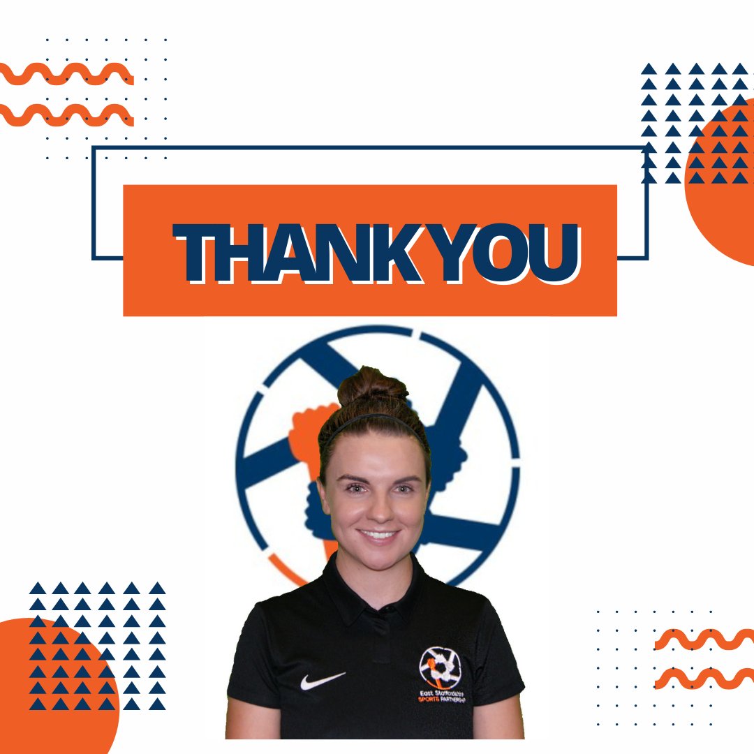 Eaststaffssp's tweet photo. 🌟THANK YOU BECKY!🌟

After 8 amazing years at ESSP we are sadly saying goodbye to @Becky_ESSP, our Partnership Manager and SGO. Becky has grown the Partnership and had a huge impact in East Staffs. We are going to miss her and wish her the best of luck with her new adventure! 🍀 https://t.co/VM4MTwEyys
