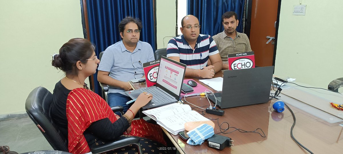 आज चित्रकूट एवं महोबा जनपद के CHO को ईको हब वीडियो कांफ्रेंस के माध्यम से Antenatal Care - test,referral, Counselling etc.विषय पर डॉ सुशील कुमार सिंह, Asst.Professor, Medical college Banda द्वारा प्रशिक्षित किया गया। <a href="/nhm_up/">NHM UP</a> <a href="/DhsChitrakoot/">CMO Office Chitrakoot</a> <a href="/DmChitrakoot/">Social Media Cell DM Chitrakoot</a> <a href="/DhsMahoba/">CMO Office Mahoba</a> <a href="/DmMahoba/">DM Mahoba</a>