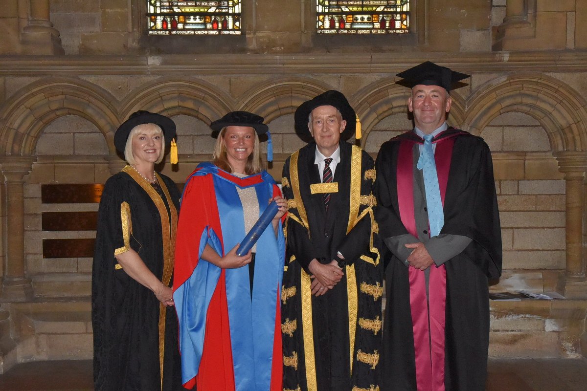 Delighted to have been involved with the award of an Honorary @UniofExeter Doctorate to the inspirational @emilypenn today for her stellar work with plastics, people and the planet. A true leader for our times and wonderful role model. @eXXpedition #exeterforever