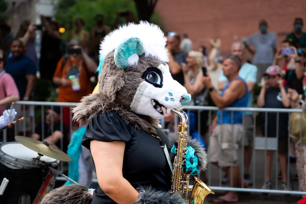 More Marching Band (<a href="/MarchingFurs/">🎺🎸Fursuit Marching Band🎷🥁</a>) shots #AC2022