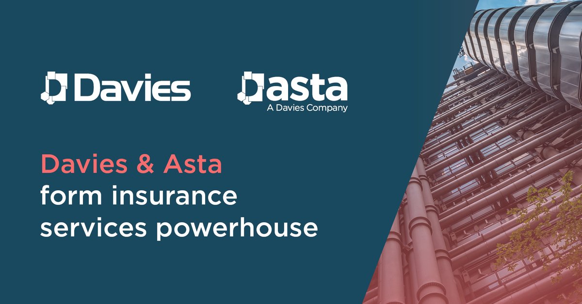 With our closely matched cultures of innovation and growth, combining Asta and <a href="/Davies_Group/">Davies</a> is a superb outcome for all stakeholders! 
Find out more >> bit.ly/3cbJJGW