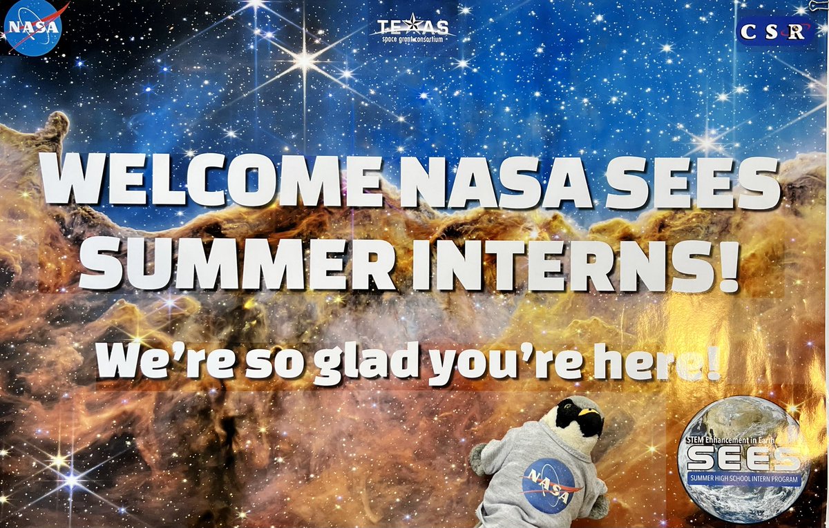STEMFalcon's tweet photo. Starting our first day of #SEESintern research and development at @UTAustin with @TexasSpaceGrant! #STEM #STEMed https://t.co/vTAQHep63h