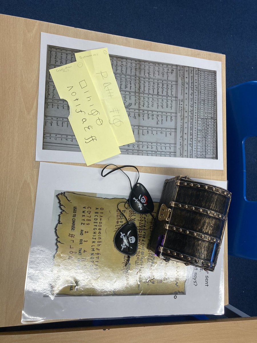 Missghiggins's tweet photo. An Elizabethan themed treasure hunt for those that stayed in school for activities day. https://t.co/yED5hzgR4T