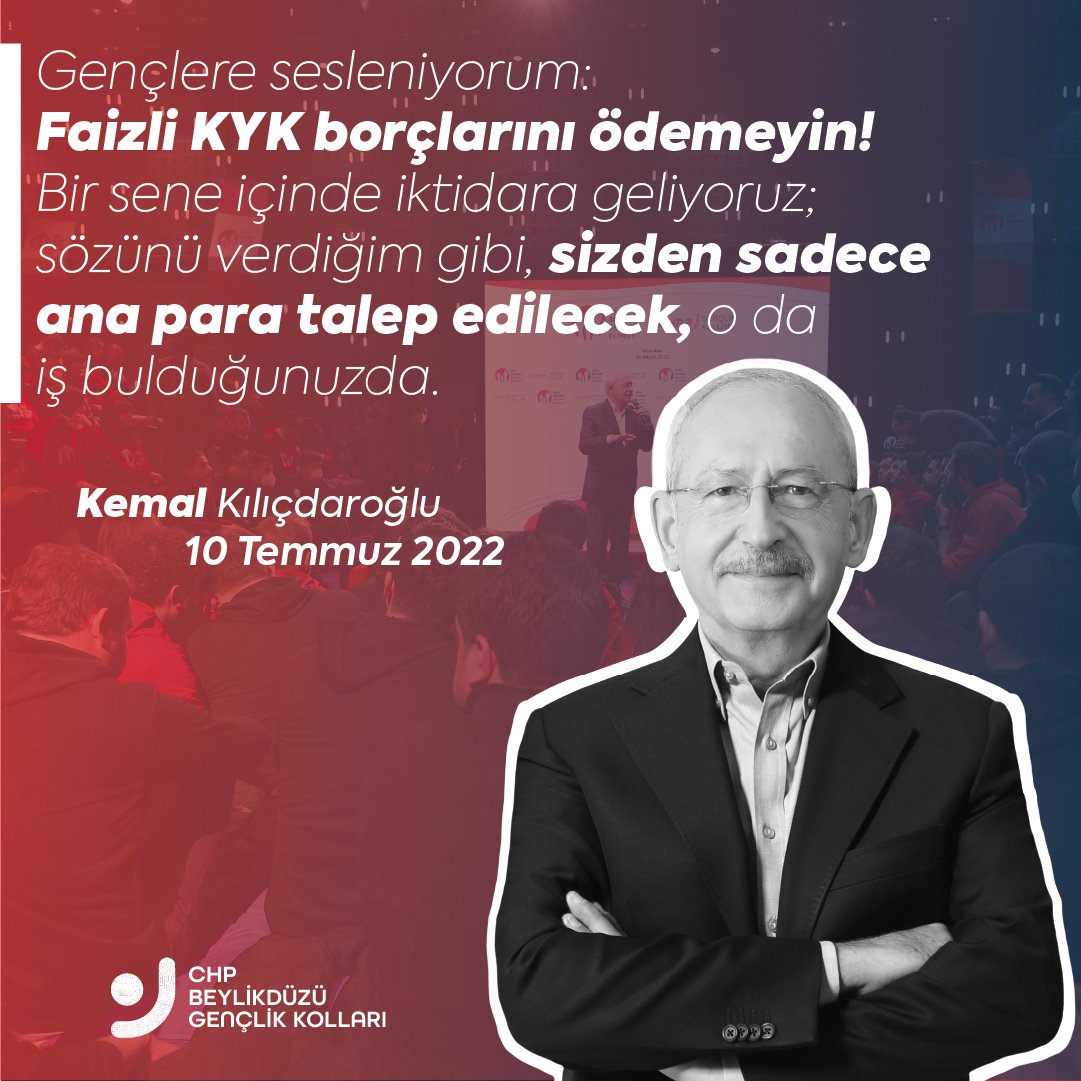 CHP Beylikdüzü Adnan Kahveci Mah. Gençlik Kolları (adnankmhgenclik