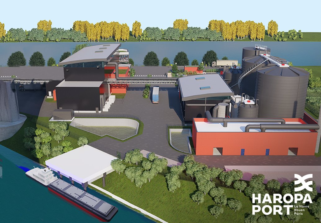 ♻️💯 De l'assiette au radiateur... transformer nos déchets alimentaire en gaz pour chauffage C’est le projet de l’unité de #méthanisation qui sera réalisé sur un terrain de HAROPA PORT à #Gennevilliers. 
Pour tout comprendre du projet 👉 bit.ly/3AWzQY4