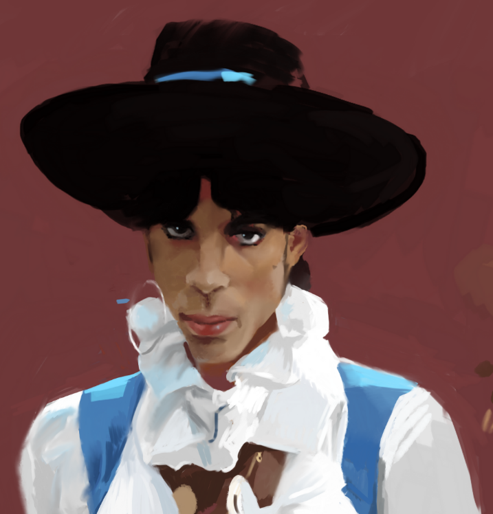 eezzeemac's tweet photo. i think its time to let this one go. #fanart #prince https://t.co/nb4GMtOmFh