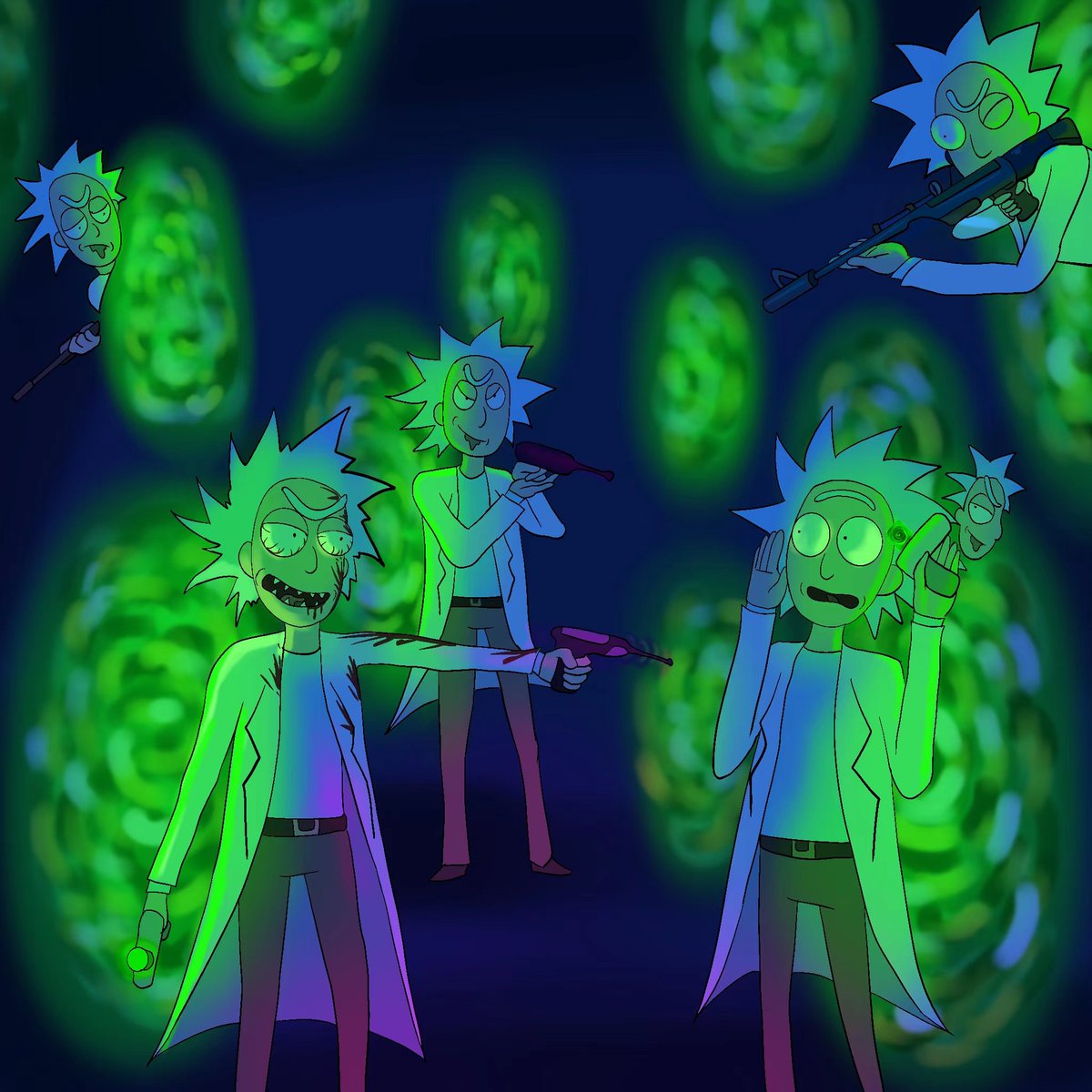 rick＆morty tweet media