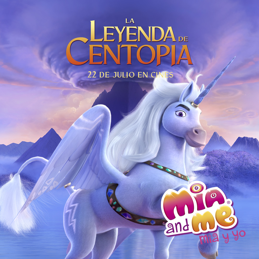 Films_VD's tweet photo. El gran unicornio Tormenta es la clave para salvar Centopia, sin su ayuda no podrán salvar Centopia 🌈🦄

Ayuda a Mia, Tormentín, Iko y sus amigos a acabar con Toxor ⚡

Mia y yo la leyenda de Centopia el 22 de Julio en cines  🍿

#miayyolapelicula #miayyoencines https://t.co/WTf7PcObME