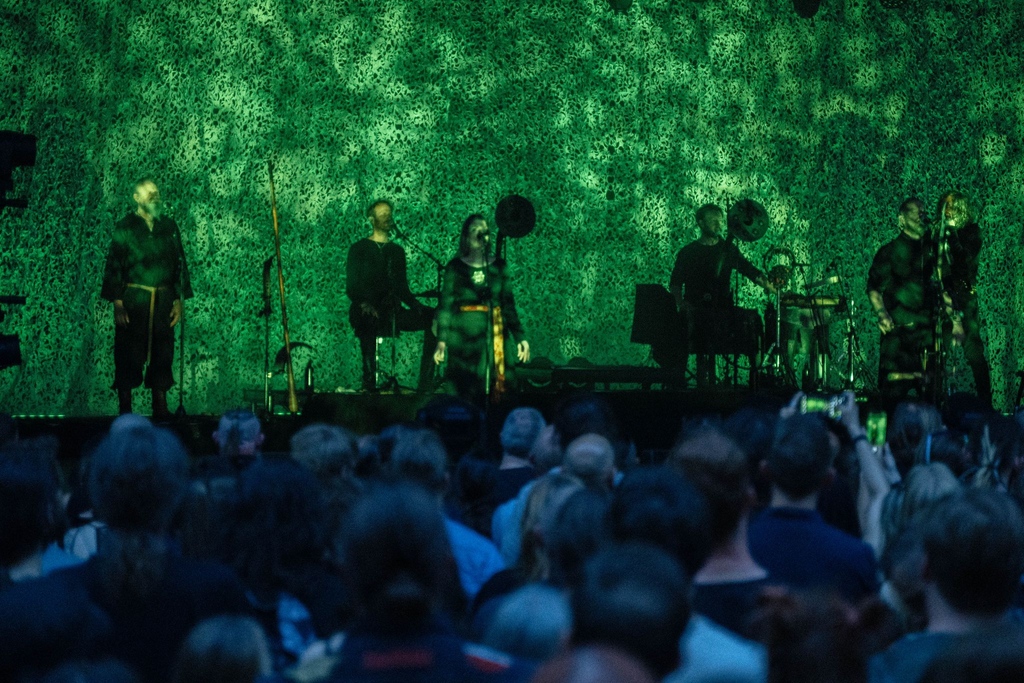 wardruna's tweet photo. Yesterday marked the last show of the Nordic Night Tour. We celebrated the end of this wonderful tour at another unique and sold out venue: OLT Rivierenhof. Thank you for joining us yesterday! https://t.co/x58pxg5zPR
