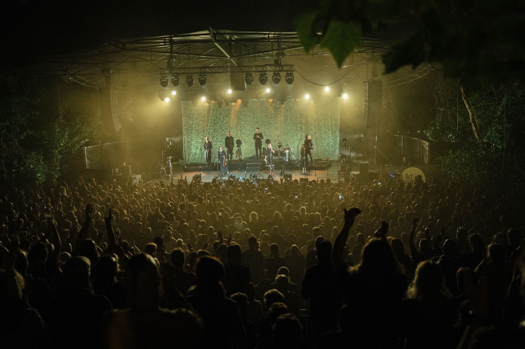 wardruna's tweet photo. Yesterday marked the last show of the Nordic Night Tour. We celebrated the end of this wonderful tour at another unique and sold out venue: OLT Rivierenhof. Thank you for joining us yesterday! https://t.co/x58pxg5zPR