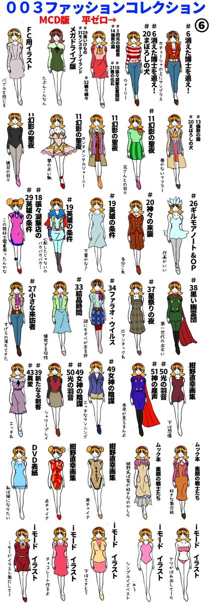 原作朗読会をしていく中でだせえ服だと思っていたのが、当時の流行を知っている人の話を聞いて、結構お洒落な服を着ていることに気づいたぜ。もっと彼女を知りたいわ!ゾクゾクするわい 