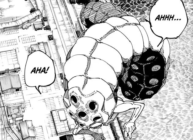 shonenjump's tweet photo. Jujutsu Kaisen, Ch. 191: Maki faces a mysterious and horrific Cursed Spirit! Read it FREE from the official source! https://t.co/XDfe56mHfW https://t.co/KO7lLyVjJs