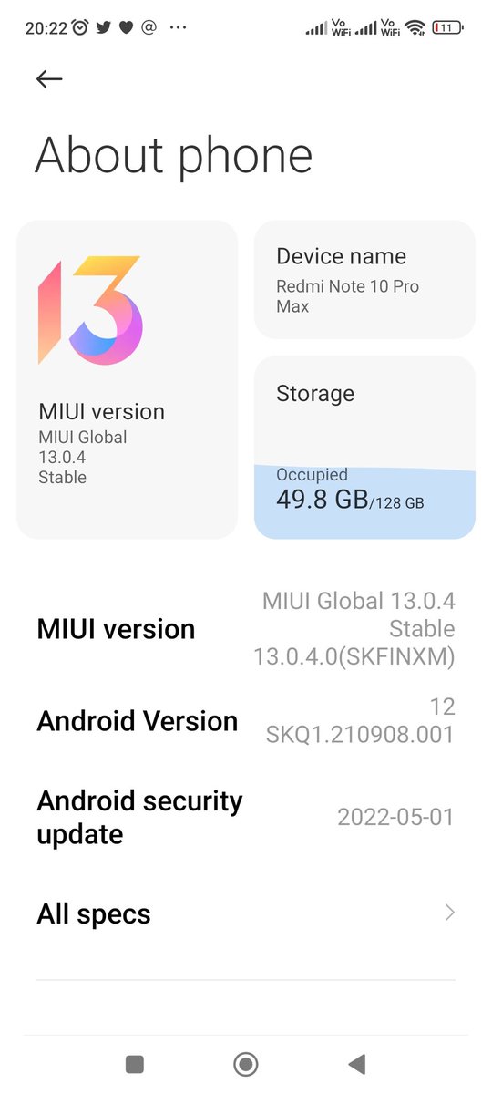 TheDataAnalyser's tweet photo. @LifeAtHGS Screenshot taken 10 minutes ago of model of my Redmi Note 10 from which this entry is sent
@GopiDevi11
@gourav8910
@gsrana4580
@gulabsingh9891
@gurdeepradio
@gurgaon_rangers
@arshils72216755
@pank_10
@itsPriynkaM
@reena066
#10YearsOfHGSJamaica #HGSJam10
#LifeAtHGS #HGSJamaica https://t.co/UO1g9Bt0Aj