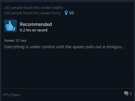 FPS Chess on Steam