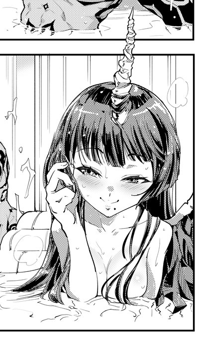 私の描くアムドゥスキアスは情欲が強い 