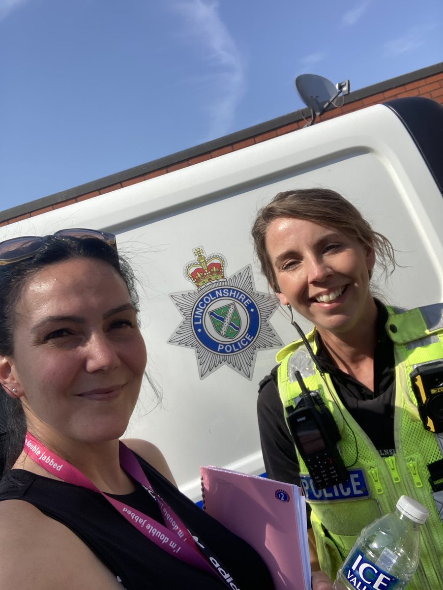 JobrownOngo's tweet photo. Next up for #asbawarenessweek kick off is a visit to @LincsPolice to meet the team and share ways of working for community resolution. Thanks to NPT PC Postles for facilitating this. #partnershipworking @ongoUK https://t.co/m3tLgplLnh