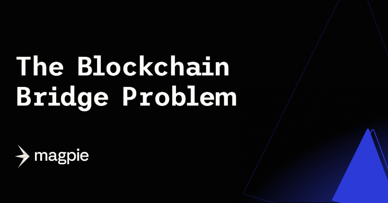 flytrade_'s tweet photo. 🌉 If you've been in the space for a while, you may have heard of the "billion-dollar bridge problem."

⛓️ The term refers to the fact that most apps are only as robust as their underlying cross-chain bridges.

👀 Find out how Magpie solves this worrying issue.