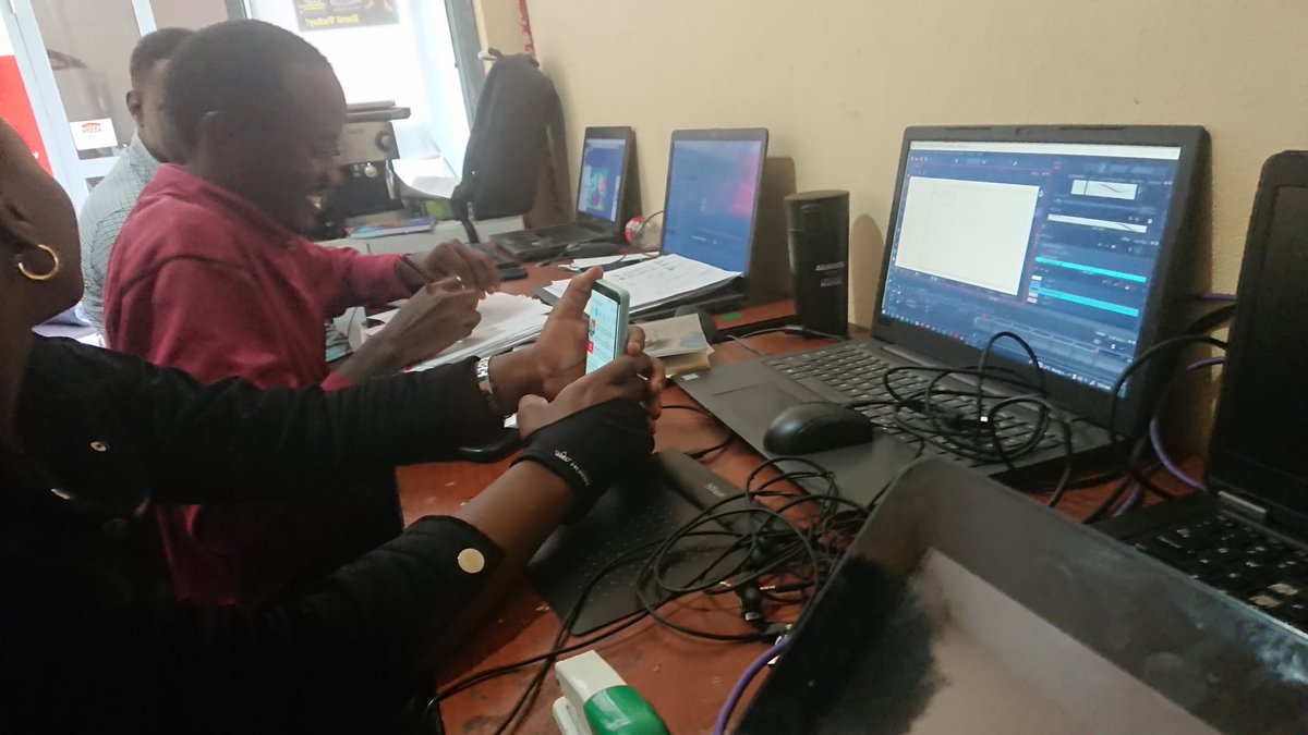 MusisiAlex's tweet image. Kyambogo internship group 2022 @katoonmentor, it was amazing working with these energetic, creative youths. We recruited se eral of them, for further project based training. #katoonmentoruganda