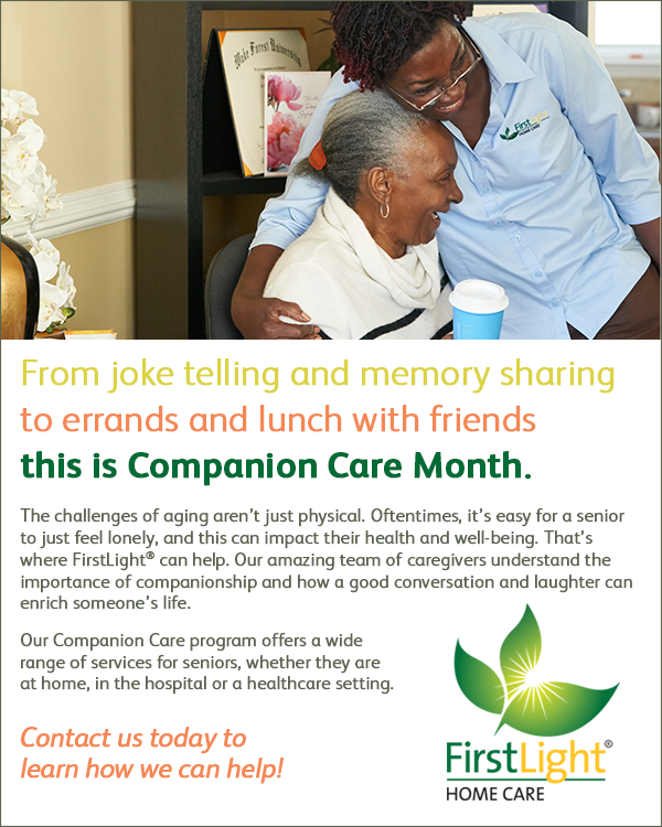 FirstLightCare's tweet photo. It's #CompanionCareMonth! Do you have a story of a companion who changed your life for the better? Share it with us! https://t.co/ksoAgJMARb