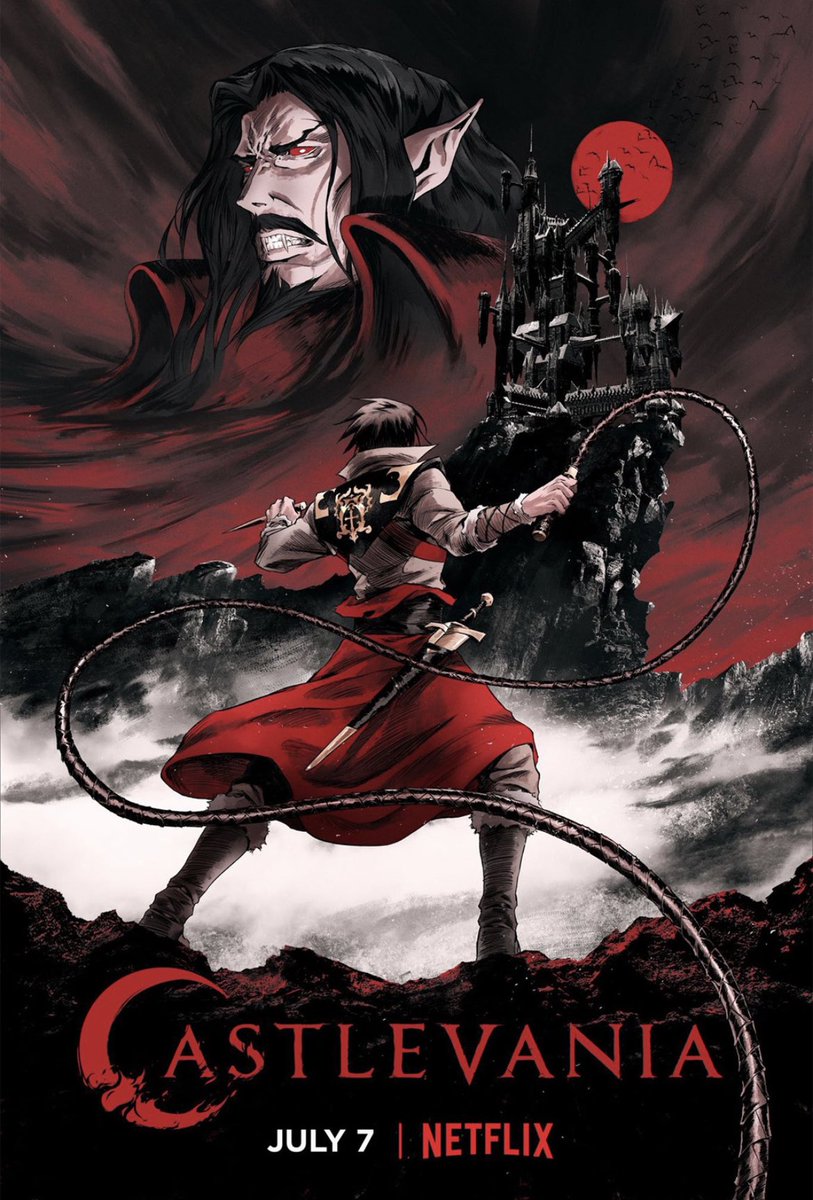 L’anime #castelvania sur <a href="/NetflixFR/">Netflix France</a> est vraiment bien 🦇🧛‍♂️⚰️⚔️ On en parle pas assez…