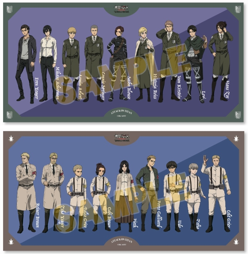 shingeki_check's tweet photo. アニメイトオンラインで販売開始！

進撃の巨人 The Final Season SPECIAL EVENT
・バスタオル
・いらすとや缶バッジ ランダム10種
・卓上加湿器
・パンフレット
・壁掛けカレンダー
・場面写アクリルキーホルダー ランダム8種

https://t.co/BWN0Ou6DP2 https://t.co/cdbTScwPPW