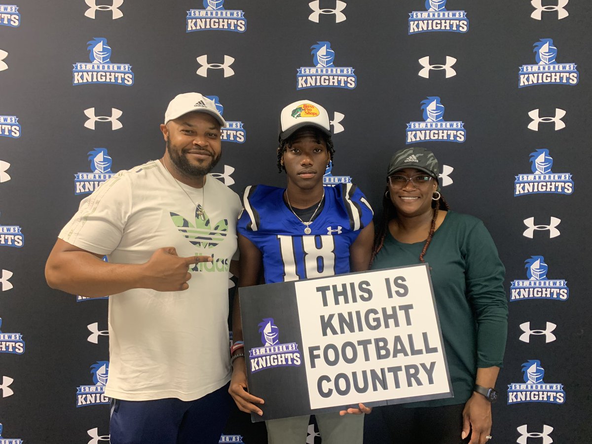 I want to say THANK YOU to my Parents,Teachers/@MavsMauldin <a href="/sayren23/">Sayre Nesmith</a> , <a href="/YoureNextTrain1/">Y. N. T. 🤘🏿🤘🏾🤘🏼</a> , <a href="/Waltjr2222/">Upper Echelon Sports & Perfomance</a> and <a href="/rcurtin29/">Robert Curtin</a> <a href="/thetruAK/">Coach AK</a> <a href="/StAndrewsUniv/">St. Andrews University</a>  after a great visit, great conversation,I am Blessed to ACCEPT an OFFER from <a href="/StAndrewsFB/">SAU Football</a> #WITNE22