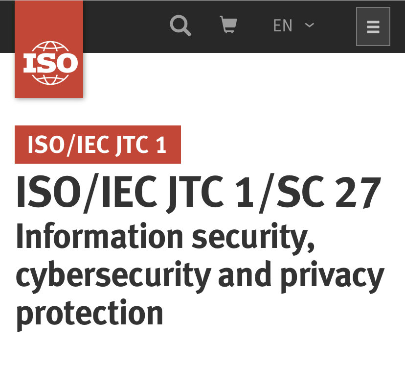 cnapolesv's tweet photo. ¿Sabías que la #ISO27001 contempla desde cerrar un cajón? Por eso el subcomité #JTC1 #SC27 de @isostandards e @IECStandards que la desarrolló se llama #SeguridadDeLaInformacion, #ciberseguridad y #ProteccionDeLaPrivacidad, para que se cubra hasta lo más básico #ISO27000 #SGSI https://t.co/xhWwRY2p1S