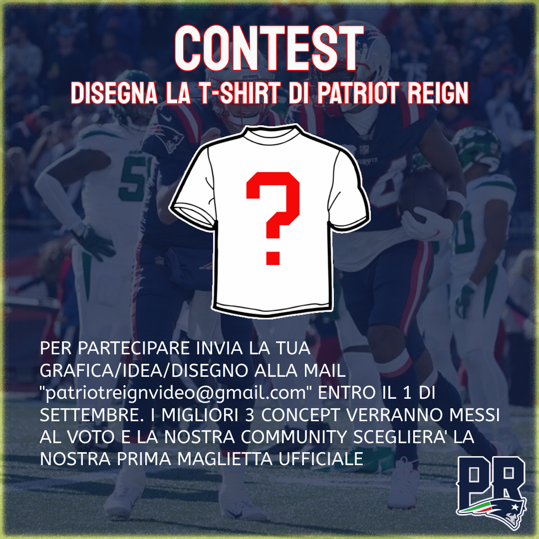PatriotReign3's tweet photo. Se avete qualche skill grafica, non perdete l'occasione! https://t.co/29Qn2Crx04