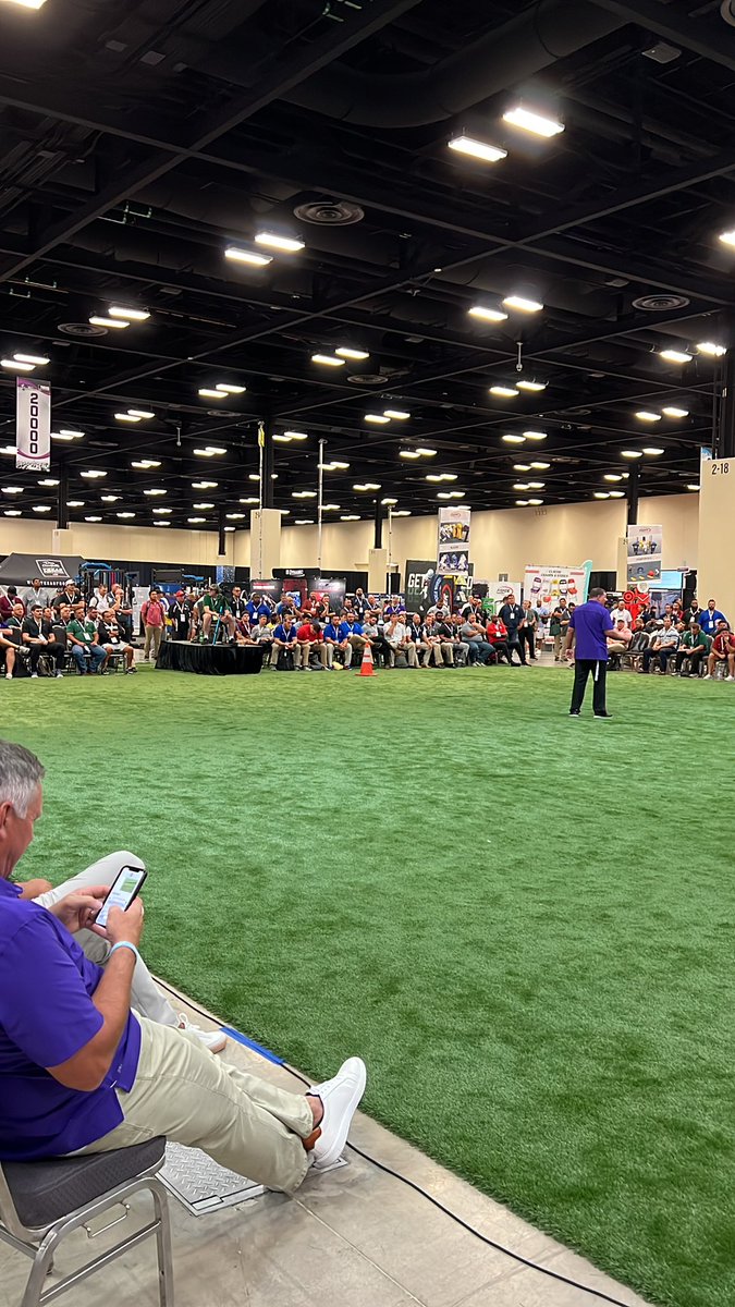 Honored to be able to present as a staff at #THSCA