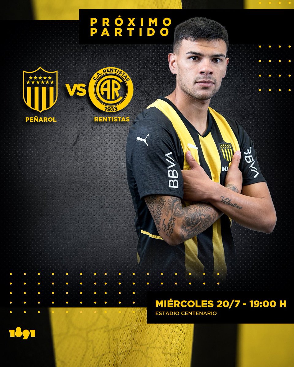 OficialCAP's tweet photo. 🔜 

🏟 Estadio Centenario
🏆 Torneo Intermedio
🗓 Miércoles 20
🕟 19:00 hs 

#VamosCarbonero https://t.co/kWGF5xP3E8
