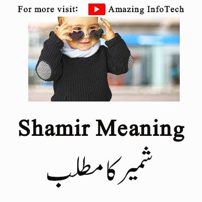 BabyInfoTech's tweet image. (EngSub) Shamir (شارق) Boy Name Meaning #Shamir #trendingnames #trending 
Link:youtube.com/shorts/y95Fvho…