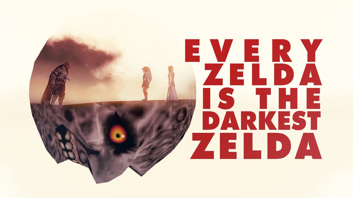 The violence of Twilight Princess obviously makes it the darkest Zelda. Or does the devastation of Majora’s Mask earn it that title? Or the post-apocalypse of Breath of the Wild? And why do we delight in finding  darkness in childhood favorites?  youtu.be/O2tXLsEUpaQ
