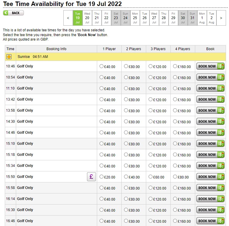 Golf at TGC tomorrow for £20pp at 15.50
brsgolf.com/tynemouth/visi…